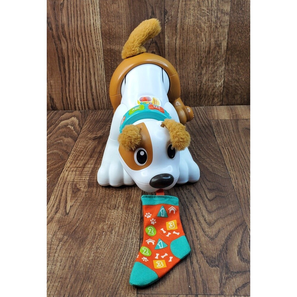 Fisher Price Smart Stages 1-2-3 Crawl With Me Puppy Dog Counting ABC Works